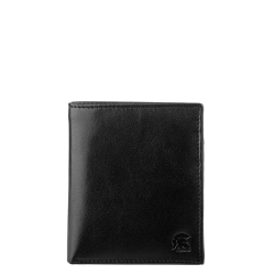 Pylos59 Portemonnee / Portefeuille Heren Billfold RIFD Leer Brenton Zwart