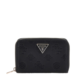 Guess Portemonnee / Portefuille met rits Dames Cresida Zwart