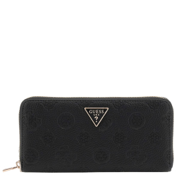 Guess Portemonnee / Portefuille met rits Dames Cresida Zwart