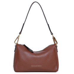Smaak Amsterdam Schoudertas / Crossbodytas Dames Leer Jack Bruin