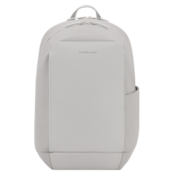 Kapten & Son Laptoprugzak / Rugtas / Schooltas 15.6 Inch Vegan Oslo Zilver