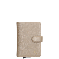 Charm London Pasjeshouder / Kaarthouder  Leer Charm London Beige