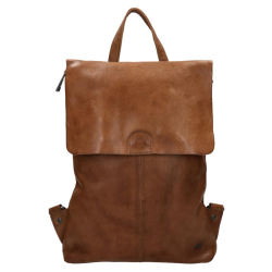 Bear Design Rugzak / Rugtas Dames leer Anneroos Bruin