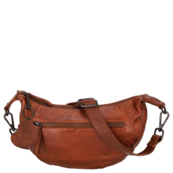 Bear Design Crossbodytas / Schoudertas Dames Leer Clara Bruin