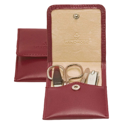 Windrose Manicureset Merino Cognac