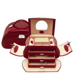 Windrose Sieradendoos Merino Cognac
