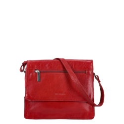The Monte Crossbodytas / Schoudertas  Dames Leer Tami Cognac