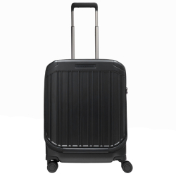 Piquadro Handbagage Koffer / Trolley 55x40x23 cm  PQ Light Zwart
