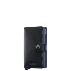 Secrid Pasjeshouder / Kaarthouder Uitschuifbaar RFID Leer voor pasjes en briefgeld Miniwallet Original Zwart