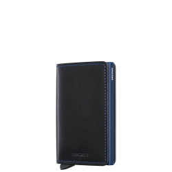 Secrid Pasjeshouder / Kaarthouder Uitschuifbaar RFID Leer voor pasjes en briefgeld Slimwallet Original Zwart