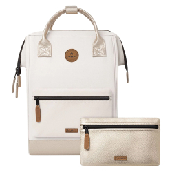 Cabaia Laptoprugzak / Rugtas / Schooltas 14 Inch Adventurer Medium Taupe