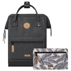 Cabaia Laptoprugzak / Rugtas / Schooltas 14 Inch Adventurer Medium Zilver