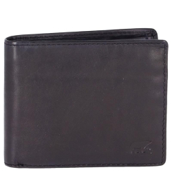 Bear Design Portemonnee / Portefeuille Heren Billfold Leer Joep Zwart