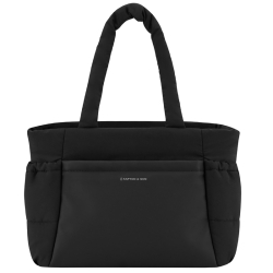 Kapten & Son Shopper / Schoudertas Vegan Hellvi Cloud Medium Zwart