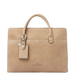Castelijn en Beerens Laptoptas / Werktas Handtas 15.6  Inch Leer Carisma Rose