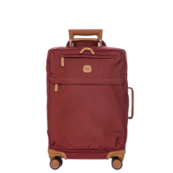 Brics Zachte Handbagage Koffer / Trolley / Reiskoffer 50x36x23 cm X-Collection Cognac