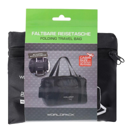 Worldpack Reistas opvouwbaar / Duffle Bag Zwart