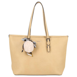 Flora & Co Grote Schoudertas / Tas Dames Luna Goud