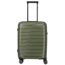 Travelite Harde Handbagage Koffer / Trolley / Reiskoffer 55x39x20 cm Air Base Rood