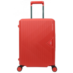 Decent Handbagage Koffer / Trolley 55x40x20 cm Smart Cognac