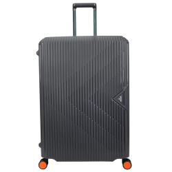 Decent Harde Koffer / Trolley / Reiskoffer 77 cm (Large) Smart Zilver
