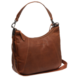 The Chesterfield Brand Schoudertas / Crossbodytas Dames Leer Waxed Pull Up Bruin