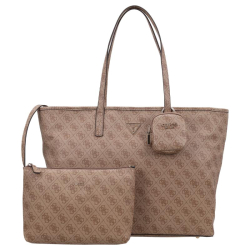 Guess Laptoptas / Werktas / Schoudertas Dames 17 Inch Power Play || Brons