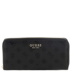 Guess Portemonnee / Portefuille met rits Dames Phoebe Zwart