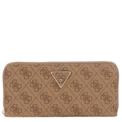Guess Portemonnee / Portefuille met rits Dames Laurel || Brons