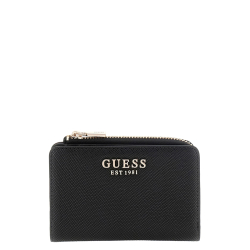 Guess Portemonnee / Portefuille met rits Dames Laurel || Zwart