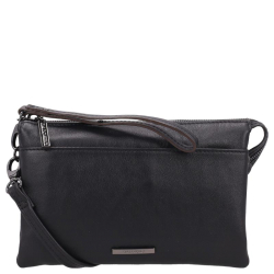 Claudio Ferrici Crossbodytas / Schoudertas  Dames Leer Soft Zwart