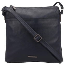 Claudio Ferrici Crossbodytas / Schoudertas  Dames Leer Soft Groen