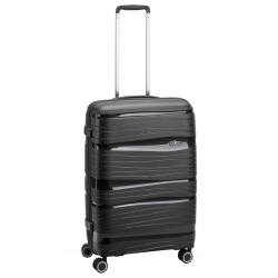 North Pioneer Koffer / Trolley / Reiskoffer 67 cm (Medium) OSL Zwart