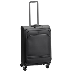 North Pioneer Koffer / Trolley / Reiskoffer 65 cm (Medium)  Boarding Zwart