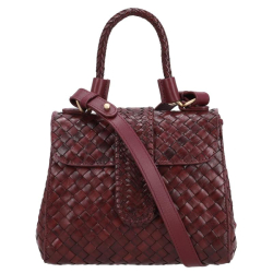 Allan K Handtas / Crossbodytas Dames Leer Kirsten Mni Toledo Cognac