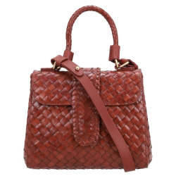Allan K Handtas / Crossbodytas Dames Leer Kirsten Mni Toledo Bruin
