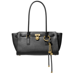 Michael Kors Schoudertas / Handtas Dames Leer Hamilton Moderne Zwart