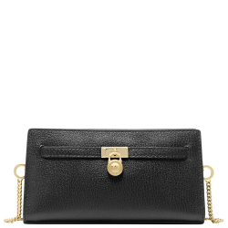 Michael Kors Crossbodytas / Schoudertas Dames Leer Hamilton Moderne Zwart