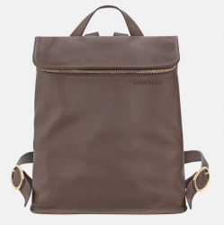 Longchamp Rugzak / Rugtas Dames 10 Liter Leer Le Foulonnè 