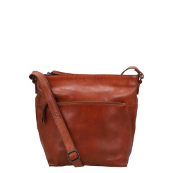 Bear Design Crossbodytas / Schoudertas  Dames Leer Nancy Bruin