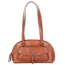 Spikes & Sparrow Schoudertas / Handtas Dames Leer Thyrza Bruin