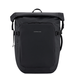Kapten & Son Laptoprugzak / Rugtas / Schooltas 14 inc Vegan Lisbon Small Zwart