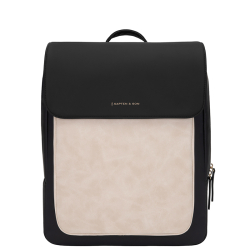 Kapten & Son Laptoprugzak / Rugtas / Schooltas 14 Inch Vegan Tromso Zwart