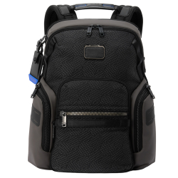 Tumi Tumi Alpha Bravo 15 inch Laptoprugzak Black Geometric Zwart