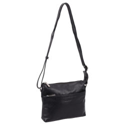 The Monte Crossbodytas / Schoudertas Dames Leer The Monte Zwart