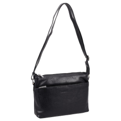 The Monte Crossbodytas / Schoudertas Dames Leer The Monte Zwart
