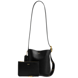 Coach Crossbodytas / Schoudertas Dames Leer Bleecker Zwart