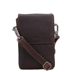 DSTRCT Crossbodytas / Telefoontas /  Schoudertas Dames Leer Preston Park 