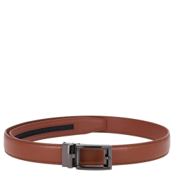 DSTRCT Heren Riem Leer 4 cm Breed 125 cm Lang Bruin