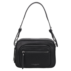 Gianni Chiarini Crossbodytas / Schoudertas Dames Leer Carre Zwart